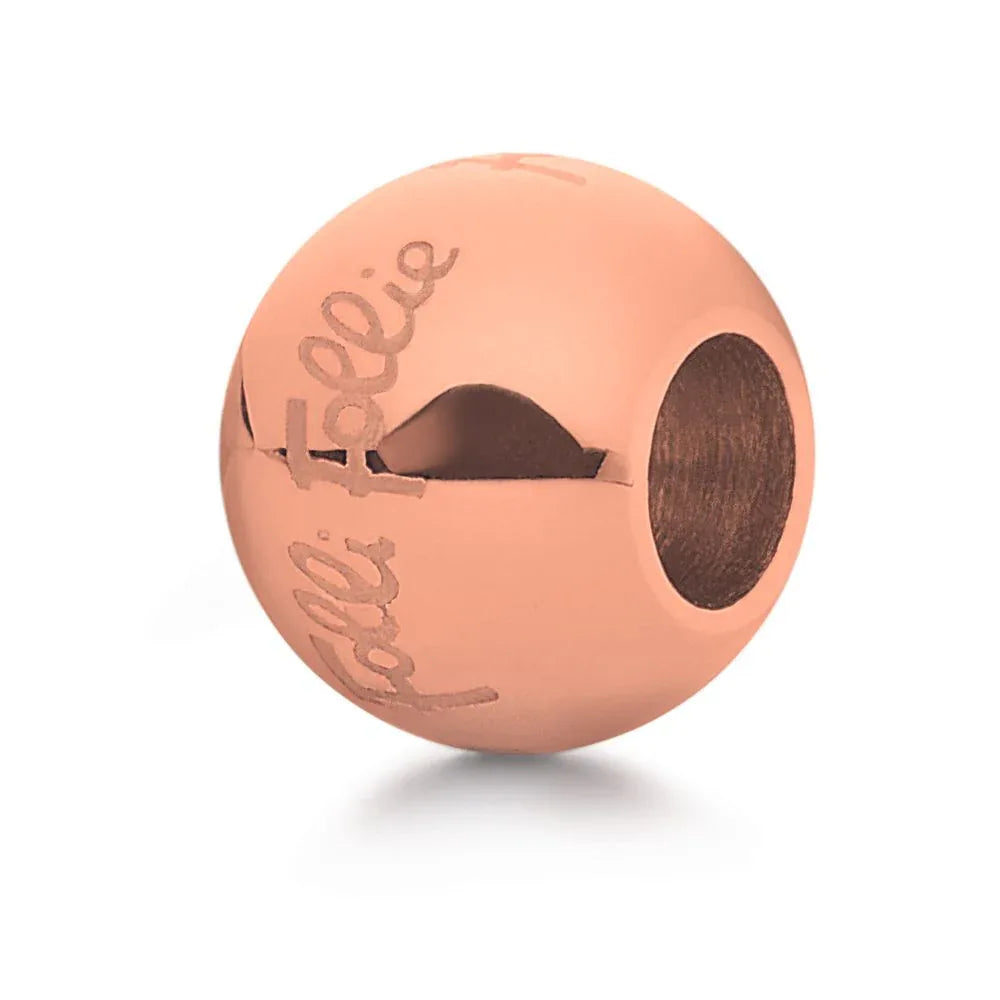 Folli Follie Rose Gold Silver Broch - Zeiniez