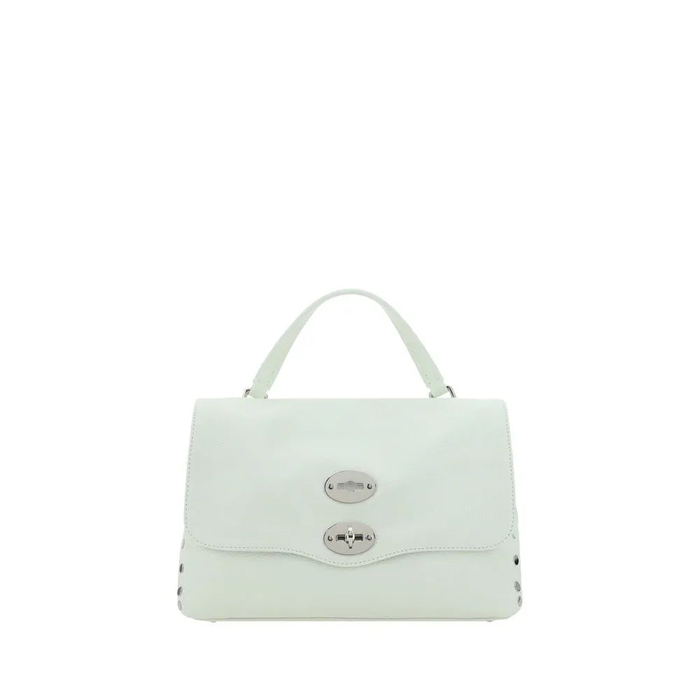 Zanellato White Calf Leather Bos Taurus Shoulder Bag - Zeiniez