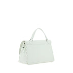 Zanellato White Calf Leather Bos Taurus Shoulder Bag - Zeiniez