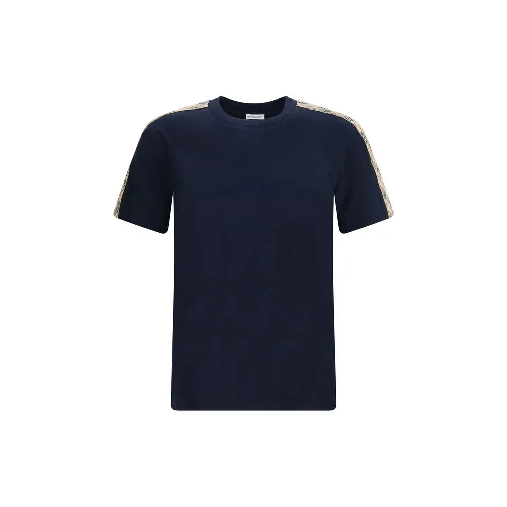 Burberry Blue Cotton T-Shirt - Zeiniez