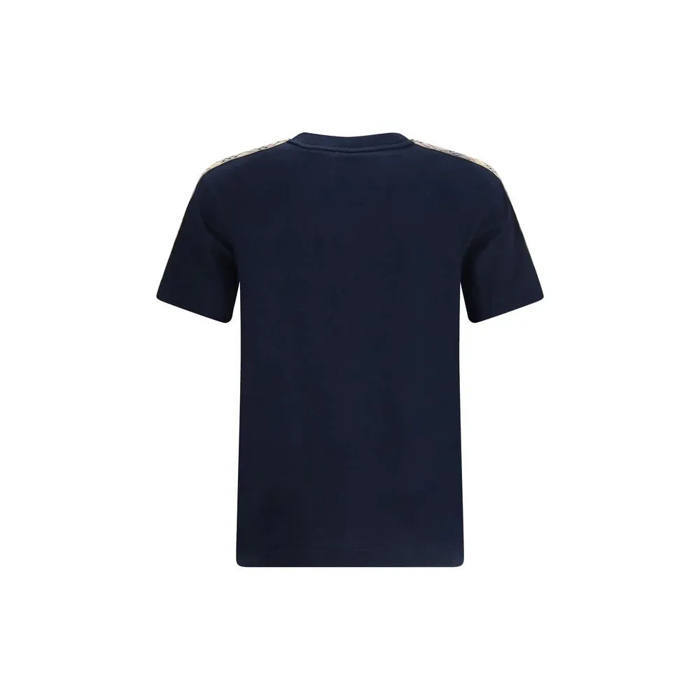 Burberry Blue Cotton T-Shirt - Zeiniez