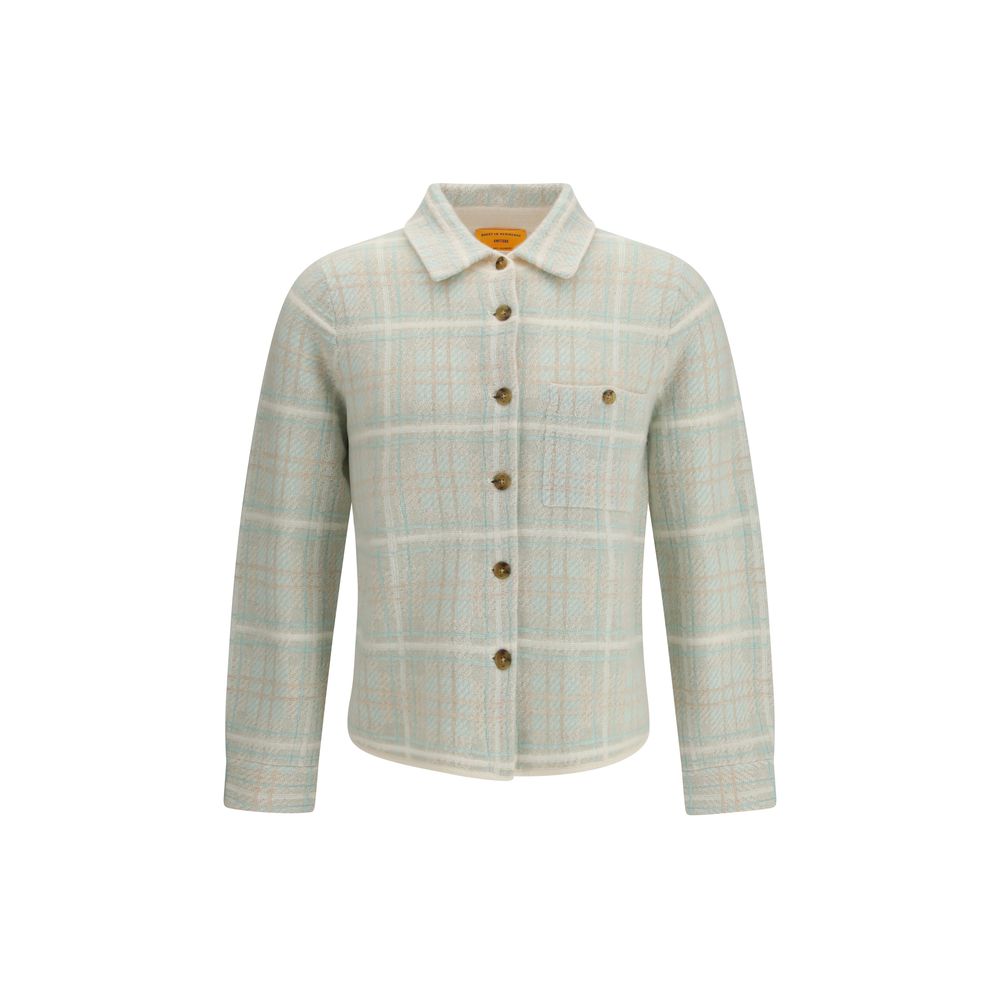 Guest in Residence Multicolor Cashmere Denim Jacket Guest in Residence