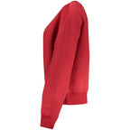North Sails Red Cotton Women Sweatshirt - Zeiniez