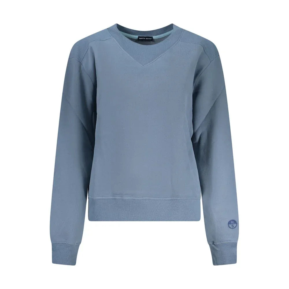 North Sails Blue Cotton Women Sweater - Zeiniez