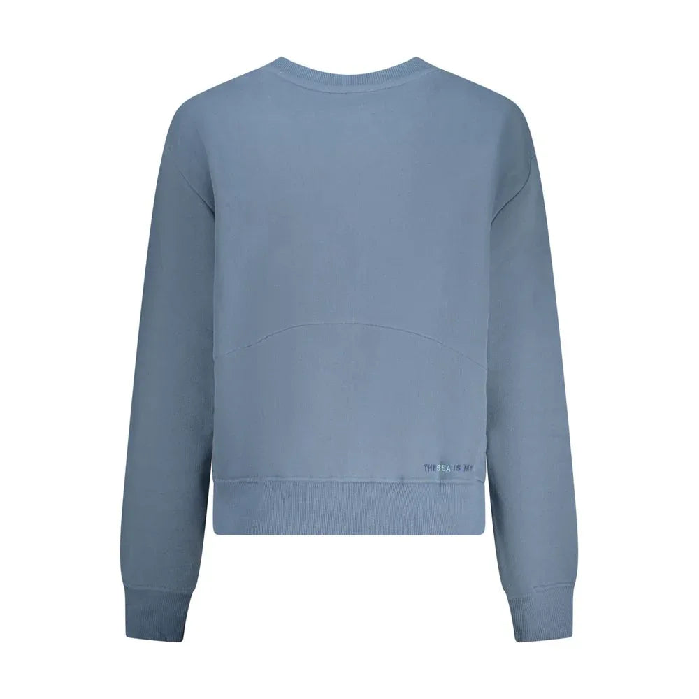 North Sails Blue Cotton Women Sweater - Zeiniez