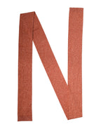 Dolce & Gabbana Orange Silk Cashmere Neck Wrap Shawl Scarf - Zeiniez