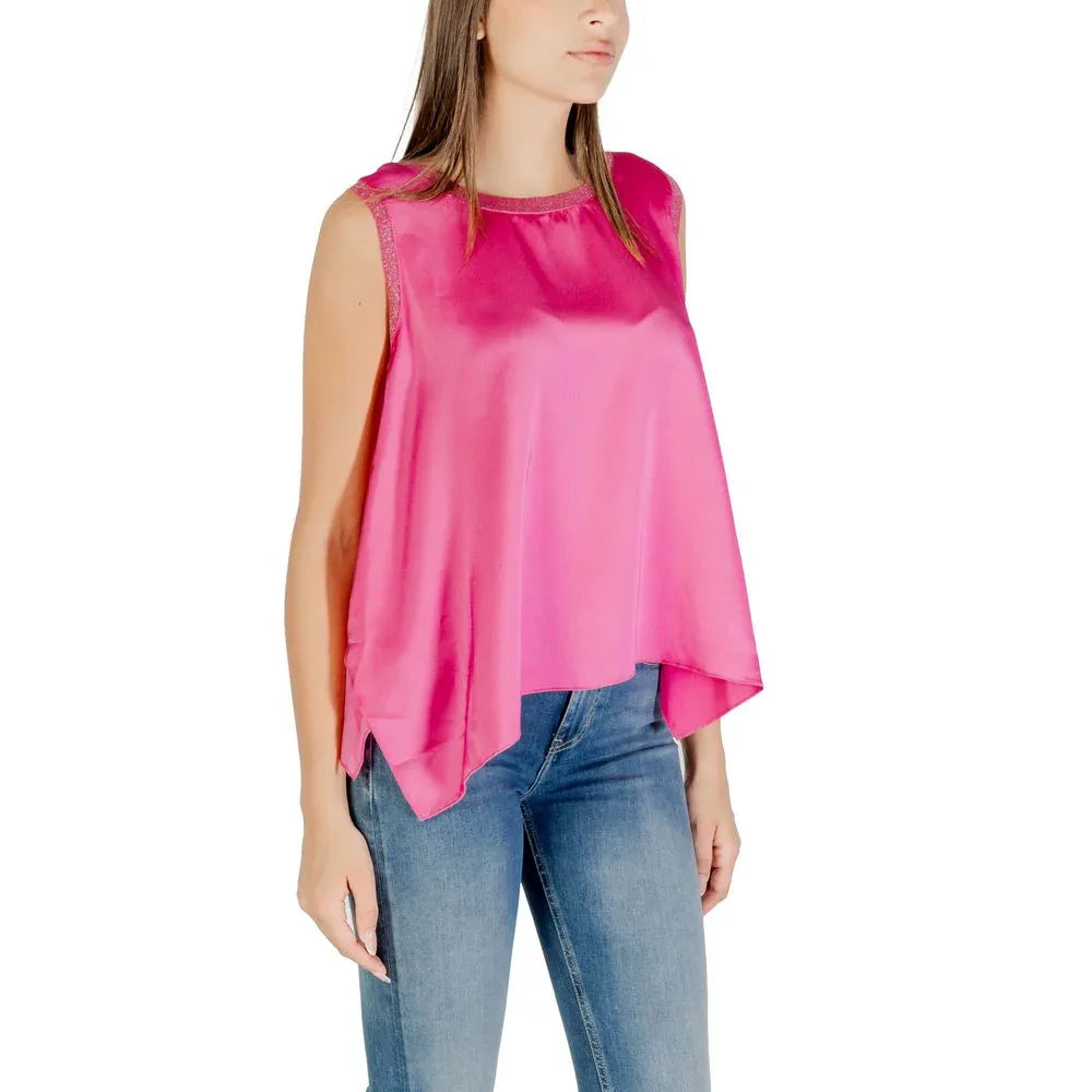 Hanny Deep Multicolor Polyester Tank Tops - Zeiniez