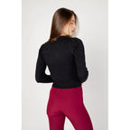Hanny Deep Bordeaux Polyester Pants - Zeiniez
