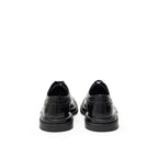 Dolce & Gabbana Black Leather Moccassin - Zeiniez