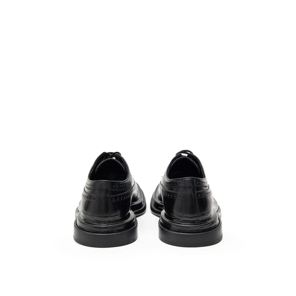 Dolce & Gabbana Black Leather Moccassin - Zeiniez