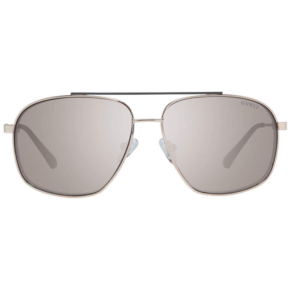 Guess Gold Metal Sunglasses Guess