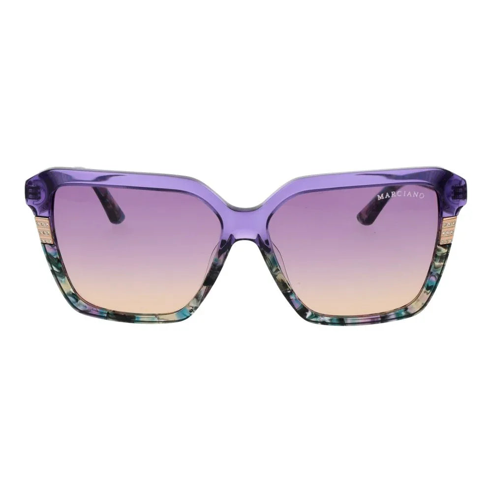 Marciano by Guess Purple Acetate Sunglasses - Zeiniez