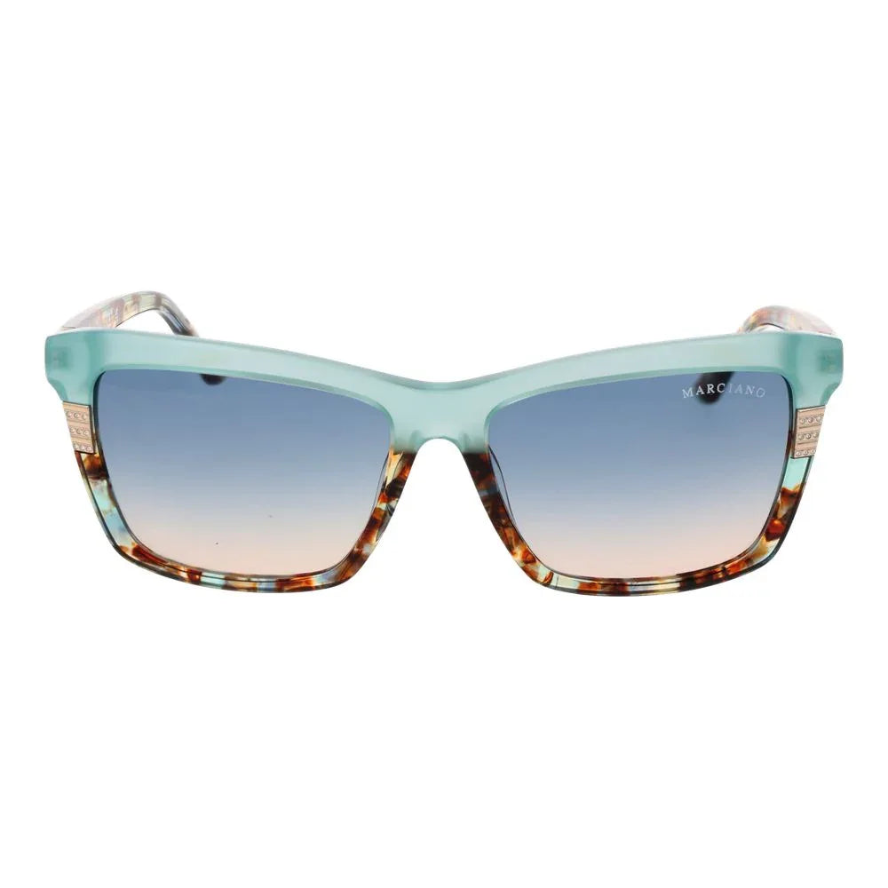 Marciano by Guess Turquoise Acetate Sunglasses - Zeiniez