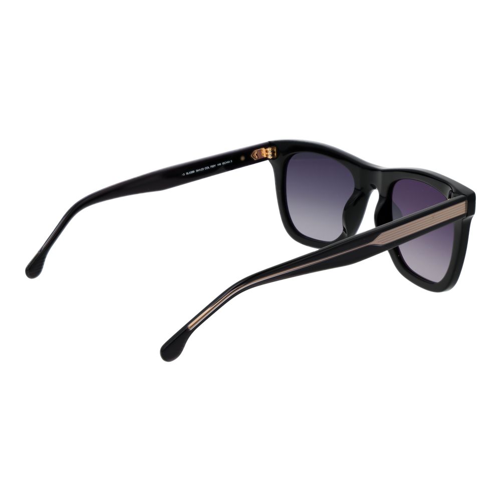 Lozza Black Cellulose Acetate Sunglasses Lozza