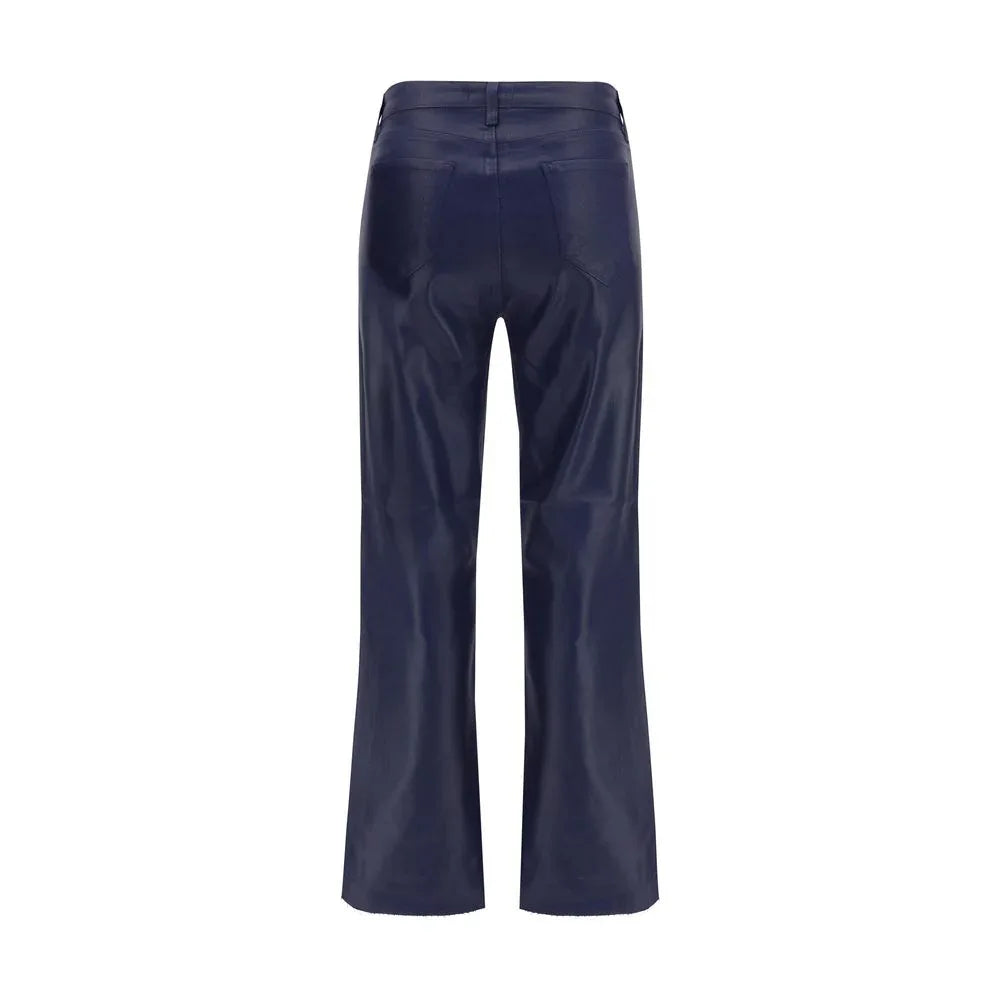 L'Agence Blue Cotton High-Waisted Jean - Zeiniez