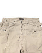 Daniele Alessandrini Beige Cotton Mid Waist Straight Men Denim Jeans - Zeiniez