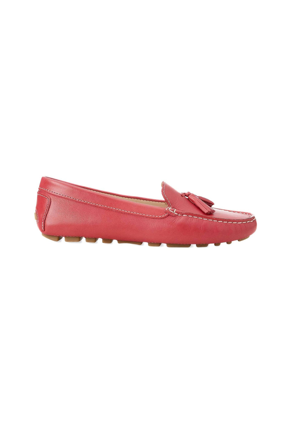 Mangará Atelier PINK Calf Leather Loafers – Women’S Driving Moccasins With Tassel Detail Mangará Atelier