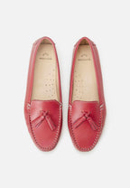 Mangará Atelier PINK Calf Leather Loafers – Women’S Driving Moccasins With Tassel Detail Mangará Atelier