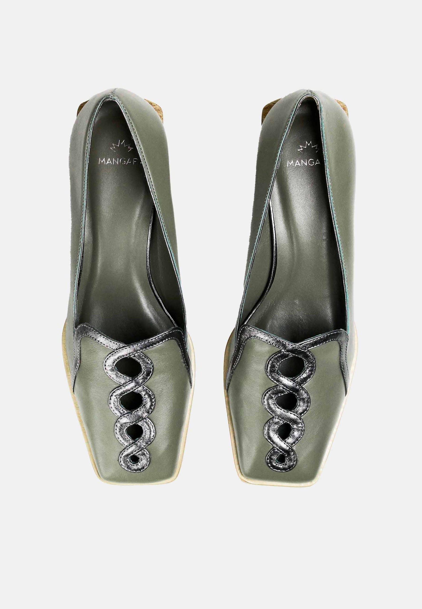 Mangará Atelier Handcrafted Green Leather Loafers – Timeless Style & Everyday Comfort Mangará Atelier