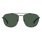 Polaroid Black Stainless Steel Sunglasses - Zeiniez
