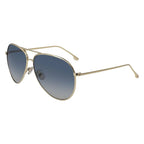 Victoria Beckham Gold Metal Sunglasses - Zeiniez