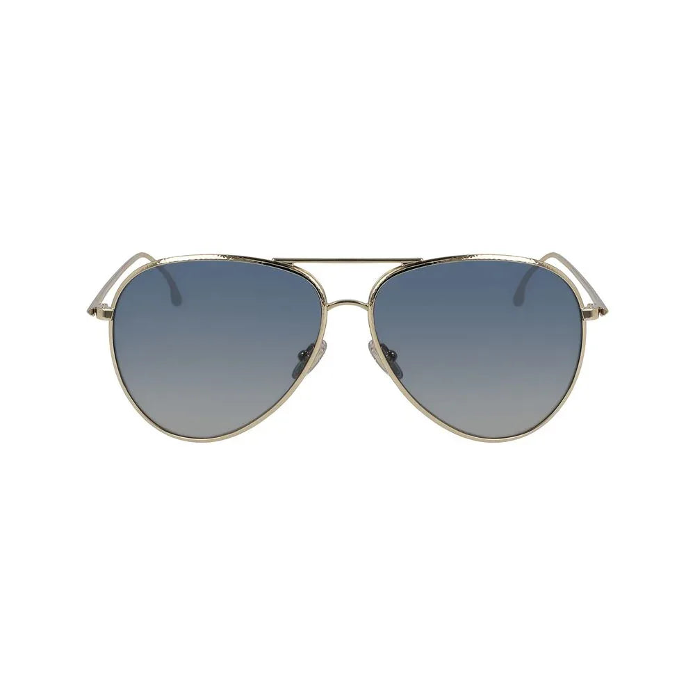 Victoria Beckham Gold Metal Sunglasses - Zeiniez