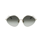 Victoria Beckham Gold Metal Sunglasses - Zeiniez