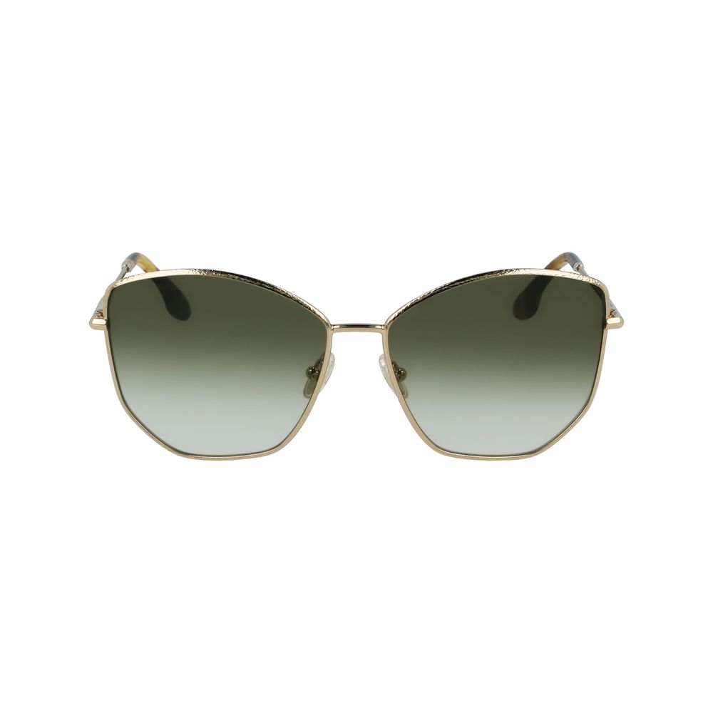 Victoria Beckham Gold Metal Sunglasses Victoria Beckham