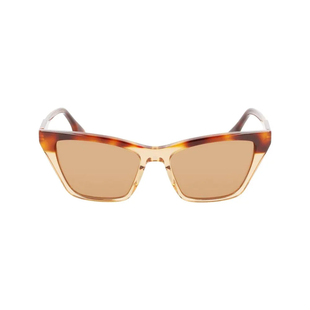 Victoria Beckham Brown Acetate Sunglasses - Zeiniez