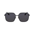 Victoria Beckham Black Metal Sunglasses - Zeiniez