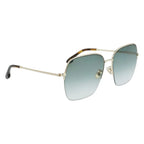 Victoria Beckham Gold Metal Sunglasses - Zeiniez