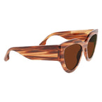Victoria Beckham Brown Acetate Sunglasses - Zeiniez