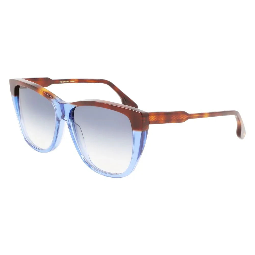 Victoria Beckham Blue Acetate Sunglasses - Zeiniez