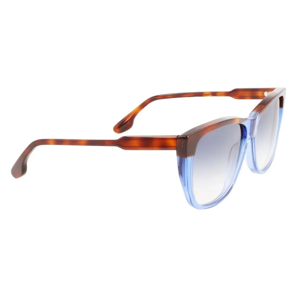 Victoria Beckham Blue Acetate Sunglasses - Zeiniez
