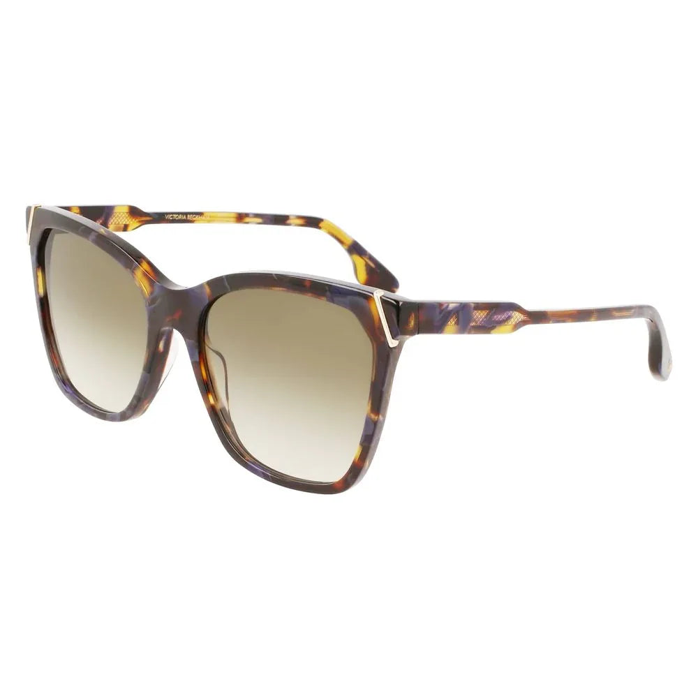 Victoria Beckham Blue Acetate Sunglasses - Zeiniez