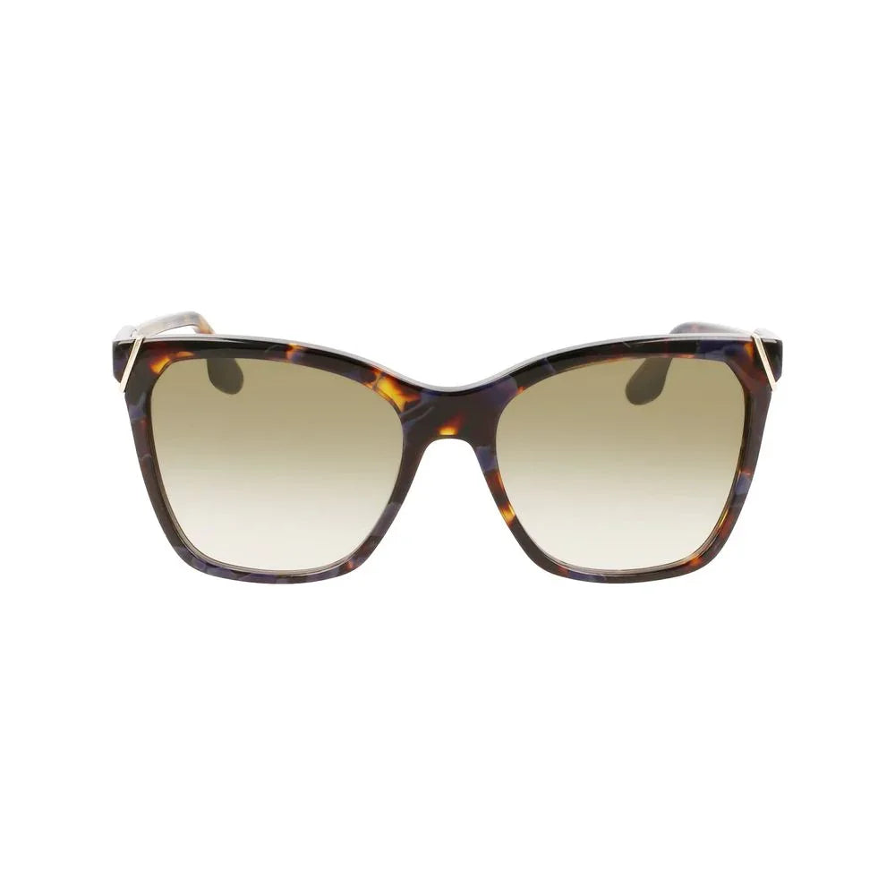 Victoria Beckham Blue Acetate Sunglasses - Zeiniez