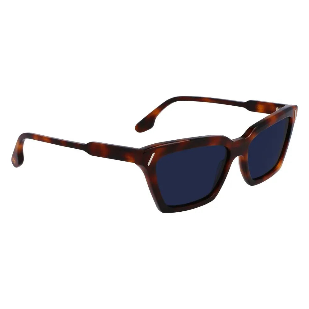 Victoria Beckham Brown Acetate Sunglasses - Zeiniez