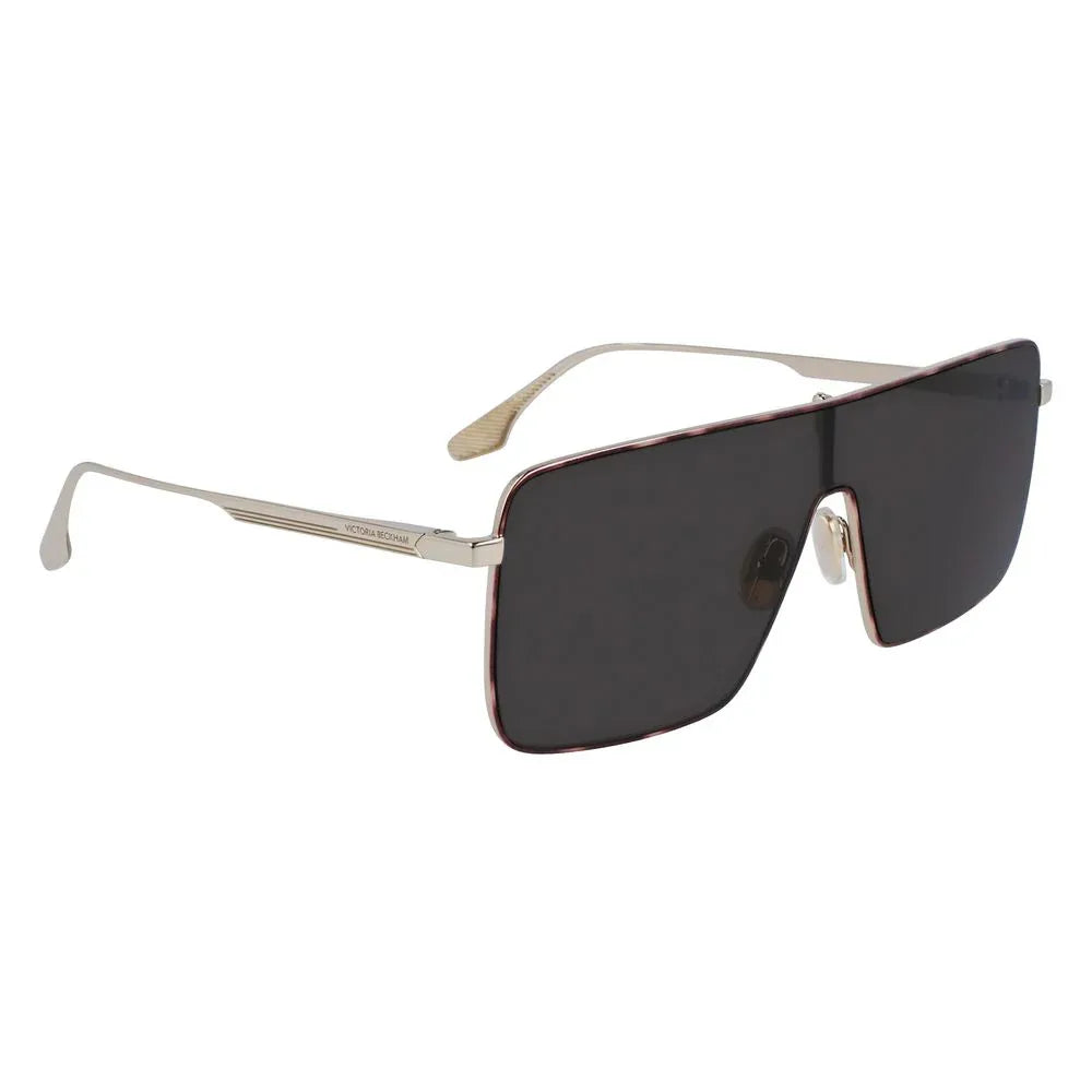 Victoria Beckham Gold Metal Sunglasses - Zeiniez