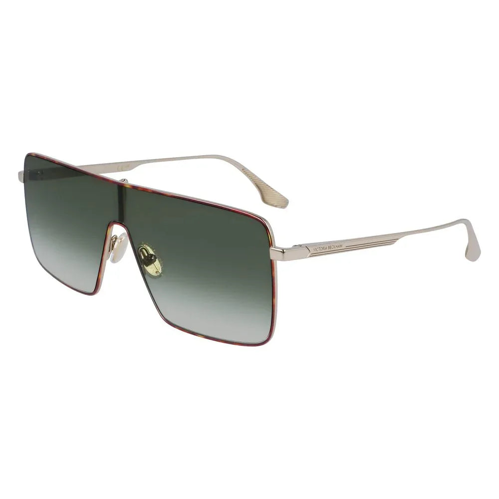 Victoria Beckham Gold Metal Sunglasses - Zeiniez