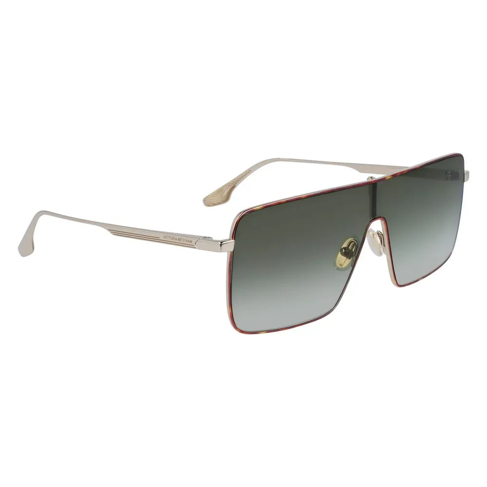 Victoria Beckham Gold Metal Sunglasses - Zeiniez