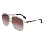 Victoria Beckham Gold Metal Sunglasses - Zeiniez