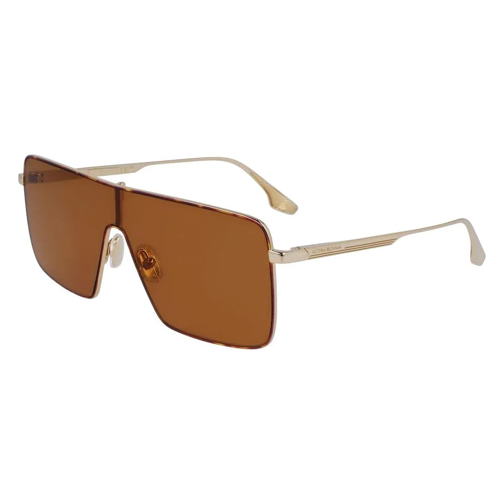 Victoria Beckham Gold Metal Sunglasses - Zeiniez