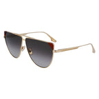 Victoria Beckham Brown Metal Sunglasses - Zeiniez