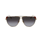 Victoria Beckham Brown Metal Sunglasses - Zeiniez