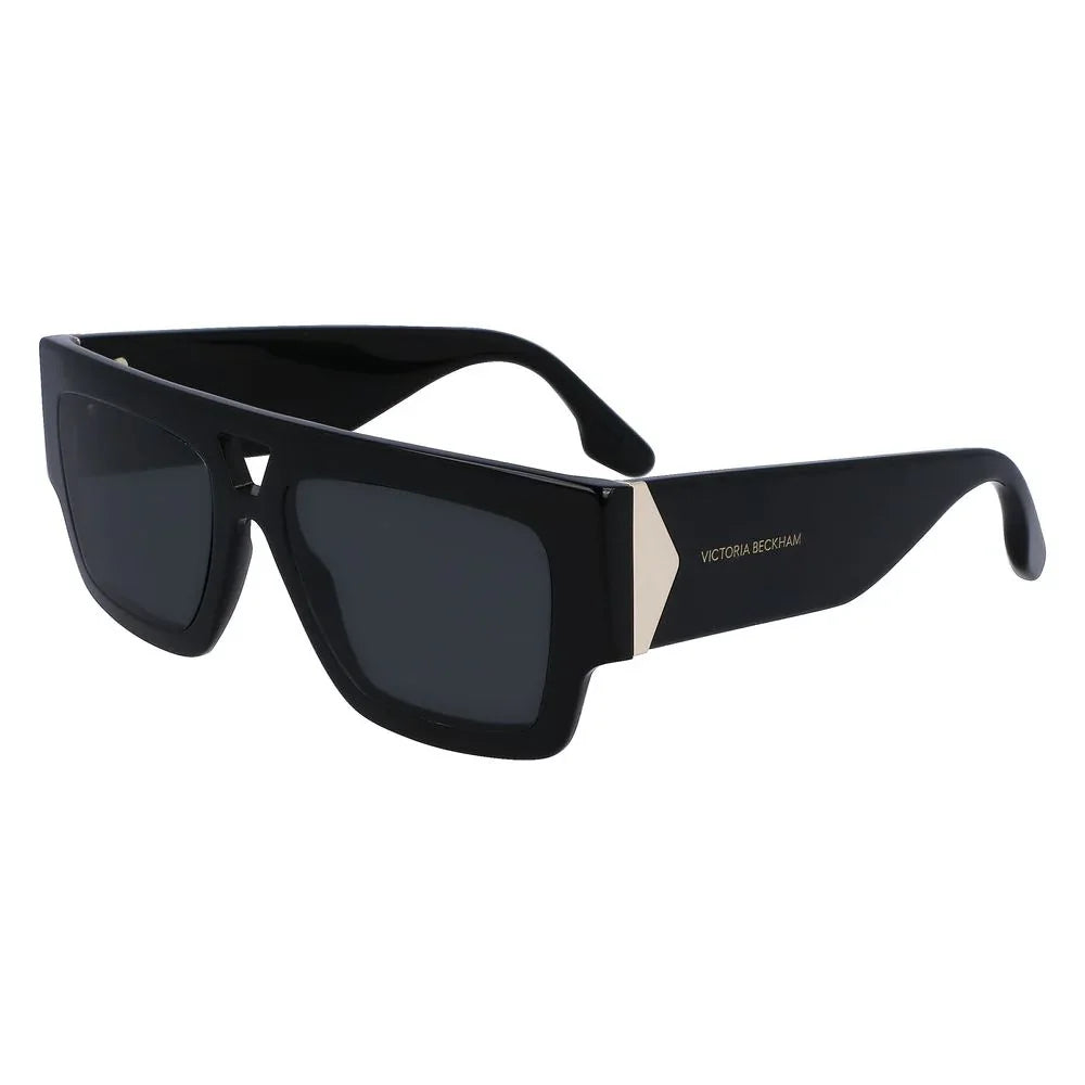Victoria Beckham Black Acetate Sunglasses - Zeiniez