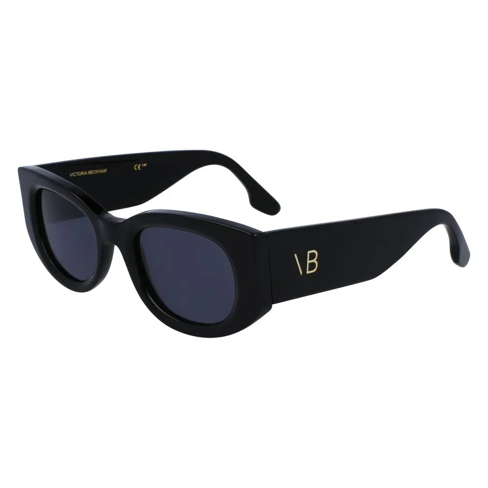 Victoria Beckham Black Acetate Sunglasses - Zeiniez