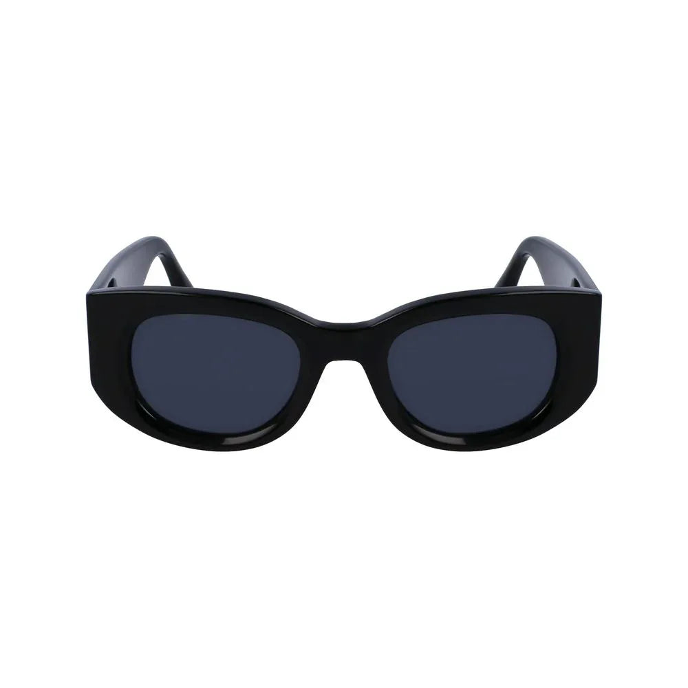 Victoria Beckham Black Acetate Sunglasses - Zeiniez