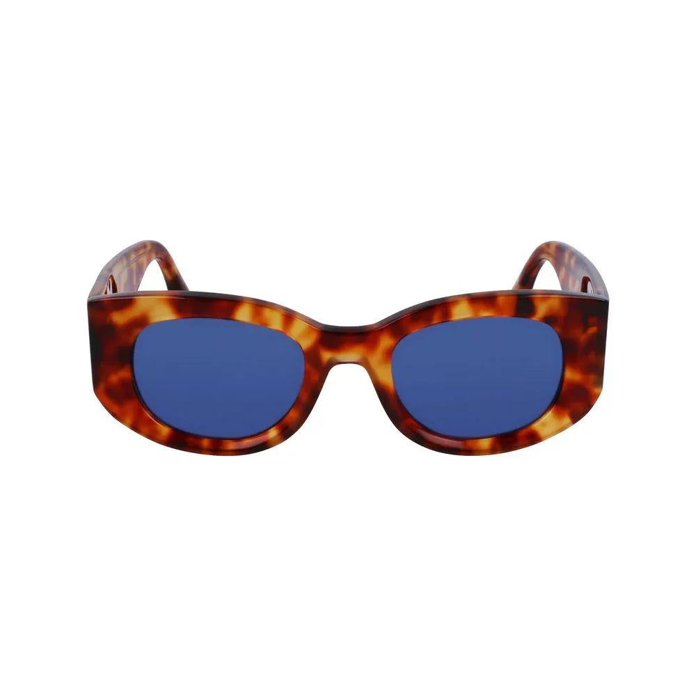 Victoria Beckham Brown Acetate Sunglasses - Zeiniez