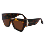 Victoria Beckham Brown Acetate Sunglasses - Zeiniez