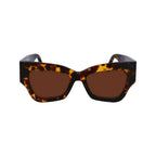Victoria Beckham Brown Acetate Sunglasses - Zeiniez